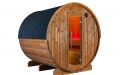 Große Fass-Sauna in Thermokiefer