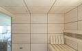 Badezimmer Sauna - Ahorn Paneele - Innenansicht