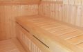 Sauna - Dachschräge - Bänke