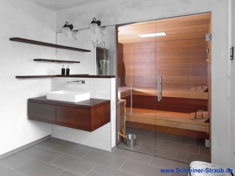 Badezimmer-Sauna